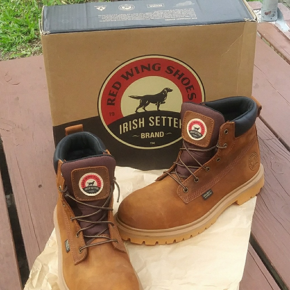 Red Wing Safety Irish Setters Toe Boots #83614